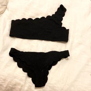 Marysia Swim Scalloped Bikini Set